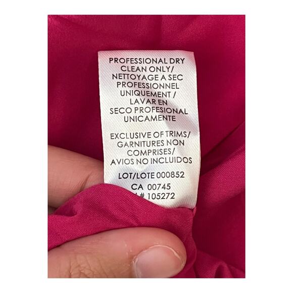 Kay Unger dress Rosemary midi pink size 8 - Picture 5 of 8